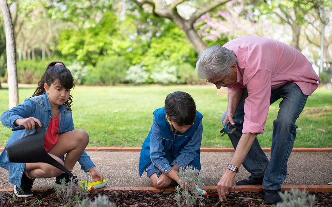 Els nens i la jardineria